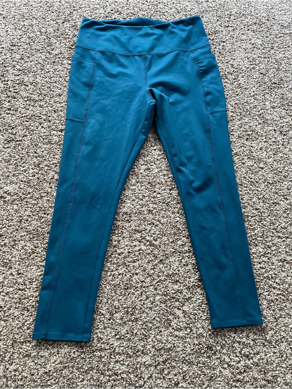 Danskin Women’s Blue Leggings - Size L